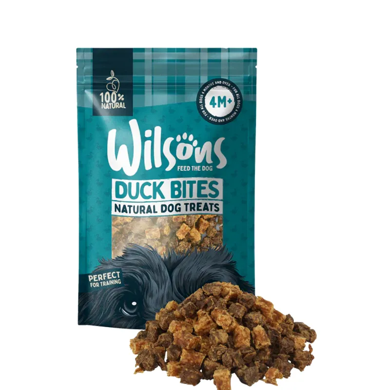 Wilsons Natural Dog Treats Duck Bites-2