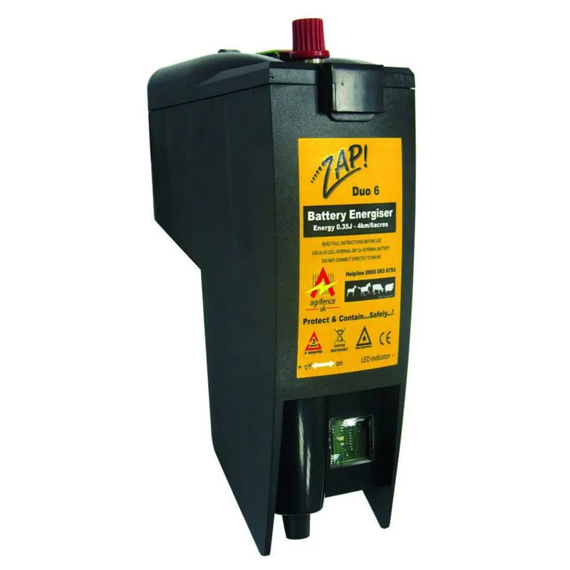 Duo 6 Energiser 6/12v 0.42J