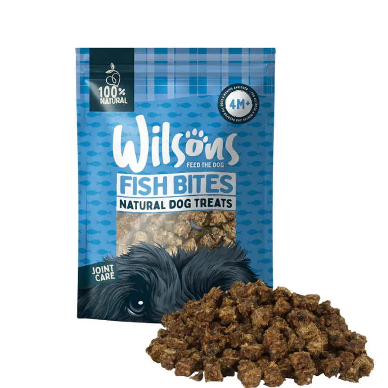 Wilsons Natural Dog Treats Fish Bites-2