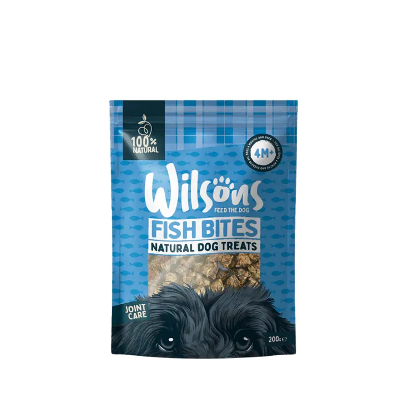 Wilsons Natural Dog Treats Fish Bites