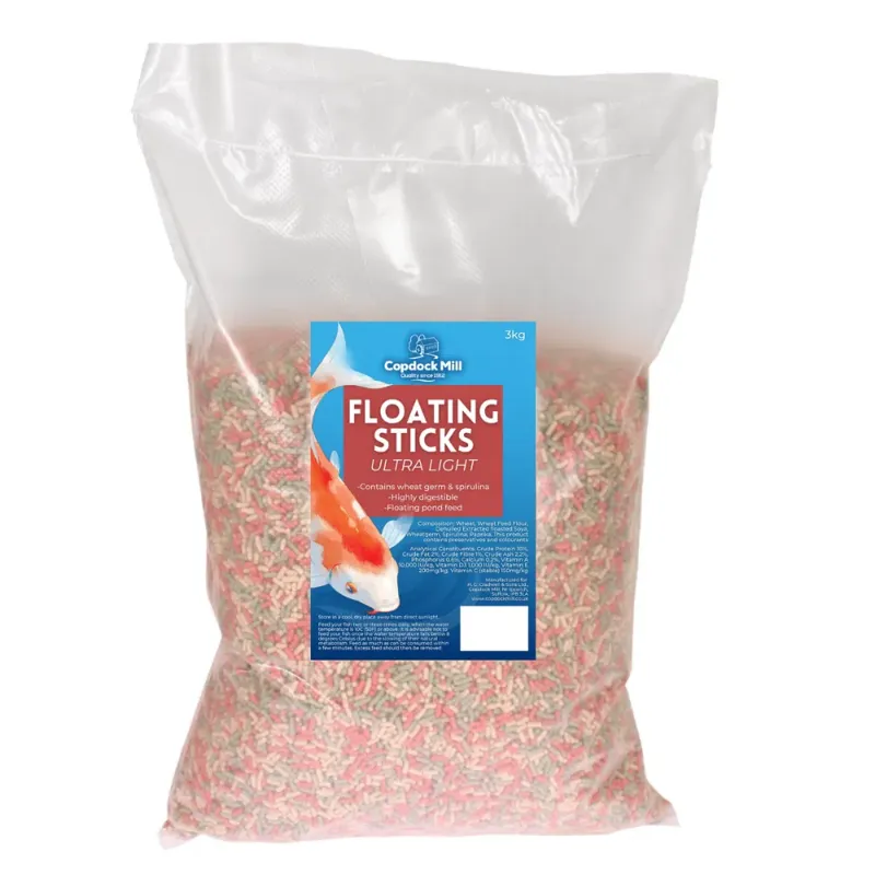 Copdock Mill Ultra Light Low Density Floating Pond Sticks 3kg