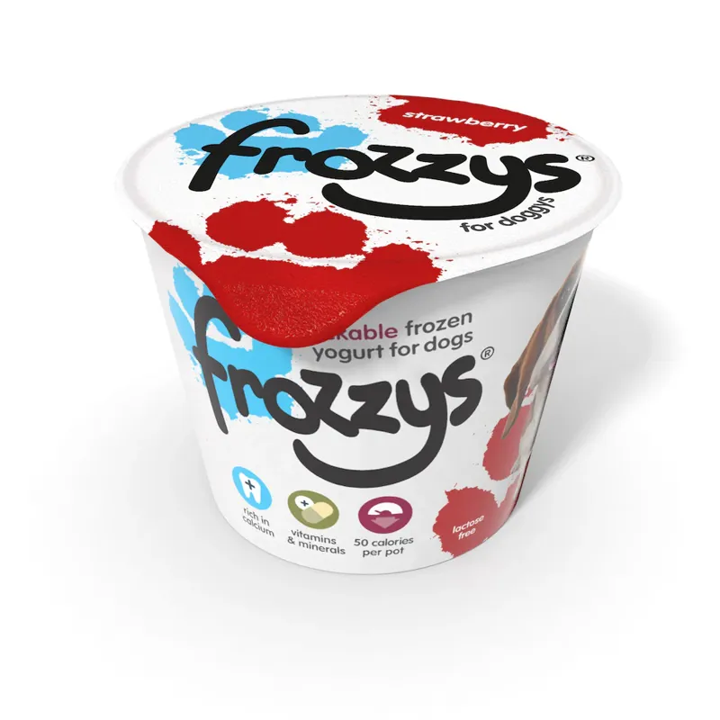 Frozzys Frozen Yogurt Strawberry