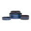 Scruffs Reactive Glaze Pet Bowl Midnight Blue