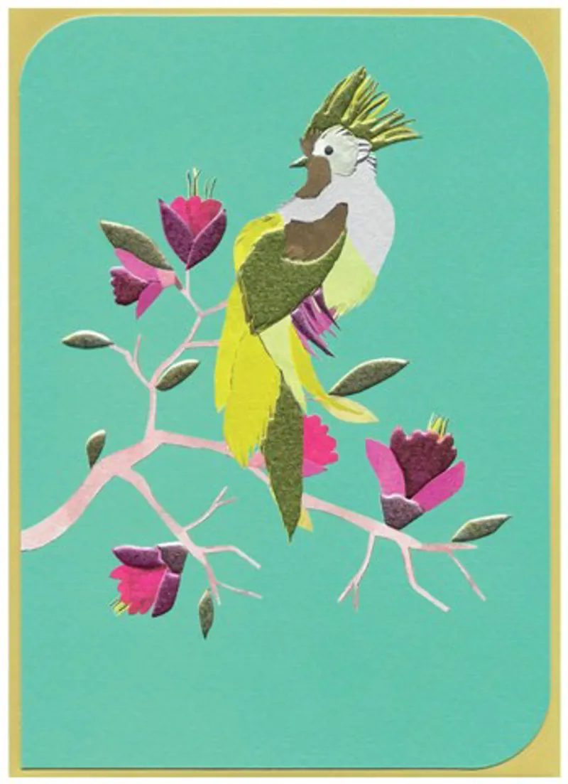 Gypsy Cockatiel Blank Card