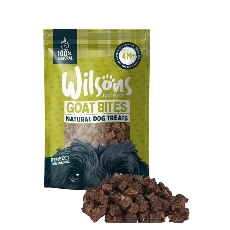 Wilsons Natural Dog Treats Goat Bites-2