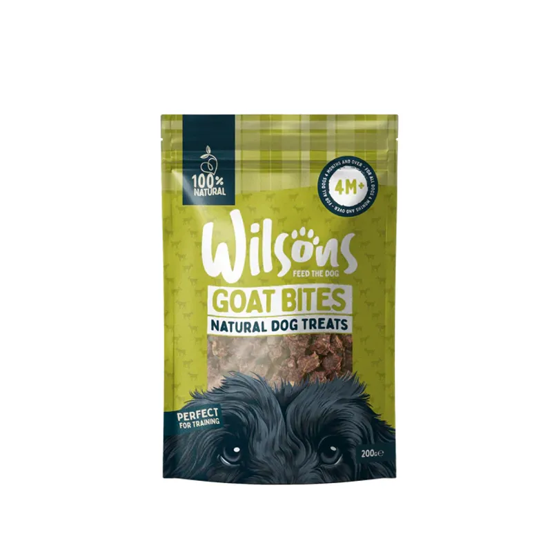 Wilsons Natural Dog Treats Goat Bites