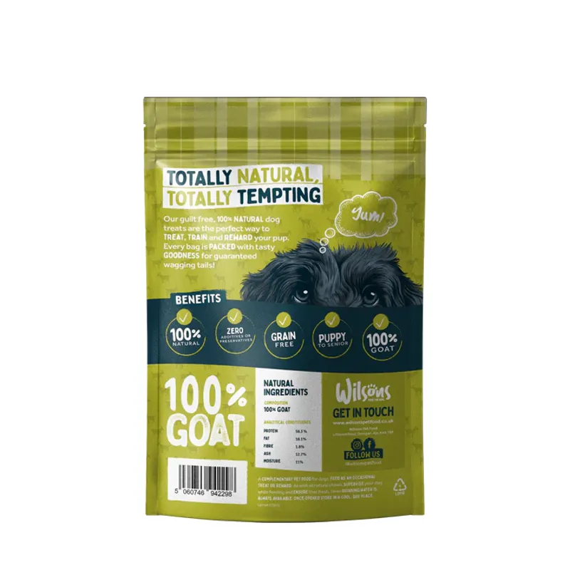 Wilsons Natural Dog Treats Goat Bites-1