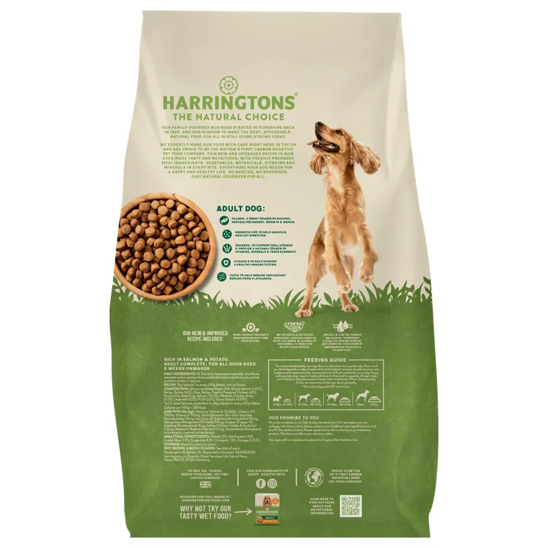 Harringtons Adult Dog Salmon and Potato 12kg-1