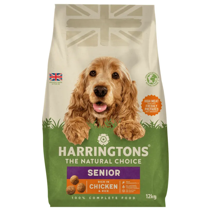 Harringtons Senior Dog Chicken and Rice 12kg