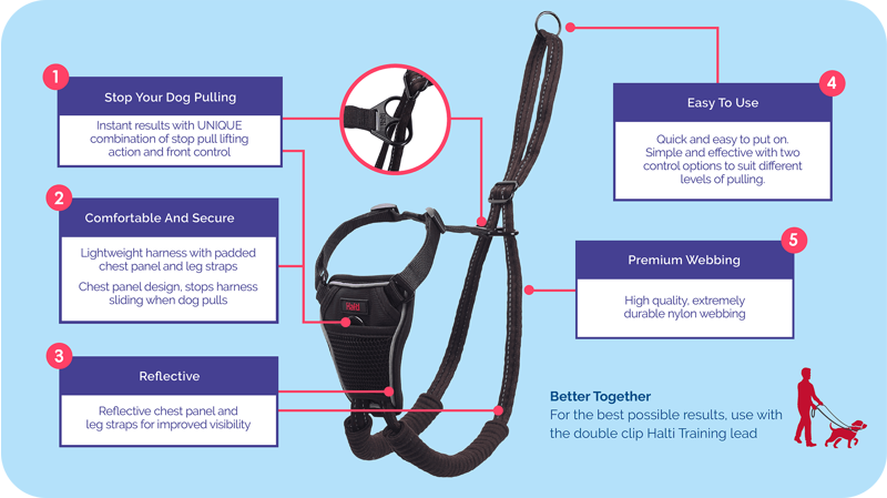 Halti No Pull Harness Large-1