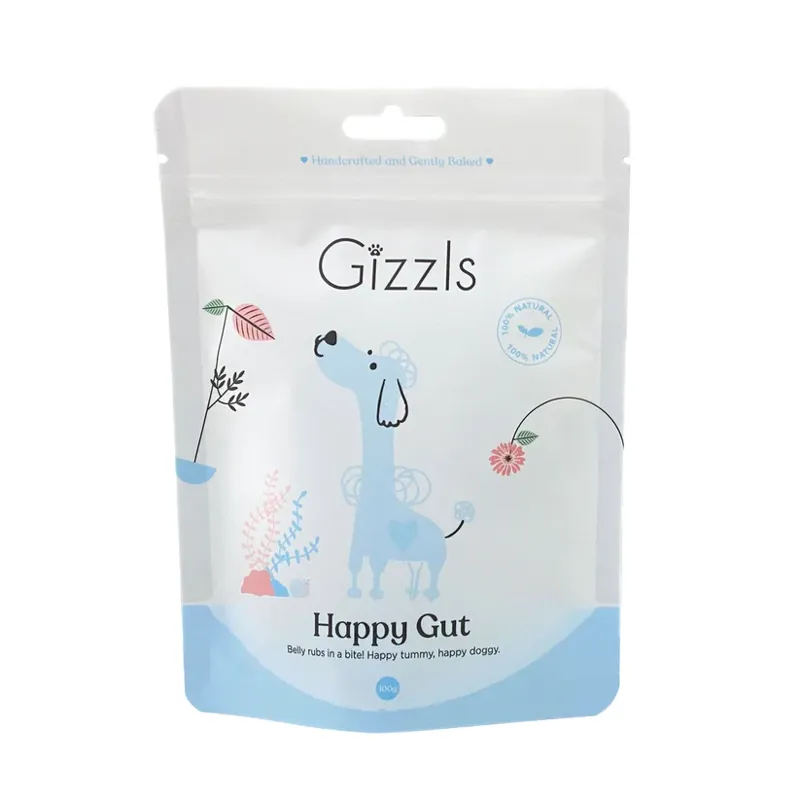 Gizzls Happy Gut Dog Treats 100g