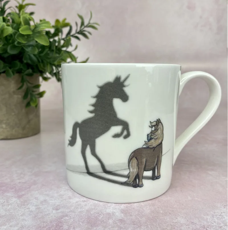 Emily Cole 'Believe In Yourself' Fine Bone China Mug