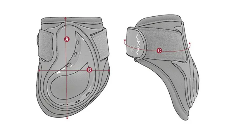 LeMieux Motion Cool Fetlock Boot Black-2