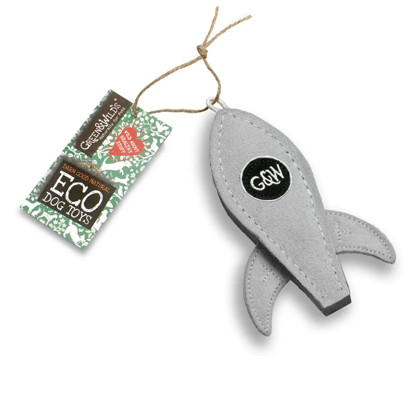 Green and Wilds It's Not Rocket Science Eco Dog Toy-2
