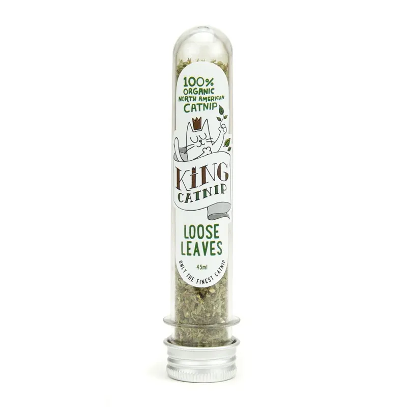King Catnip Loose Leaf Catnip Tube
