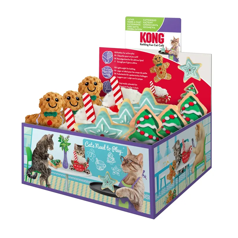 KONG Holiday Scrattles Café
