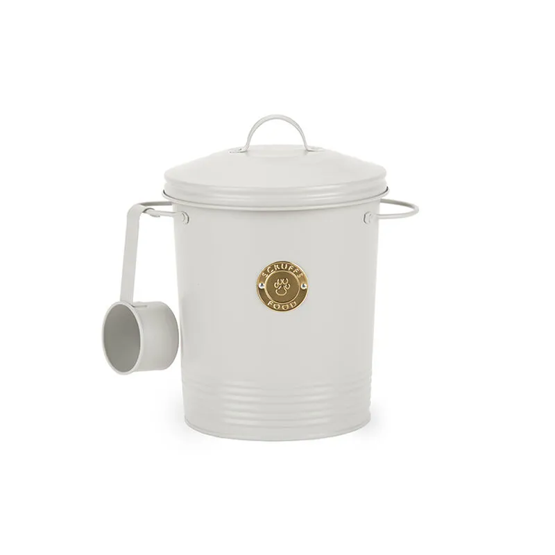 Scruffs Steel Cantina and Scoop 12L Light Grey