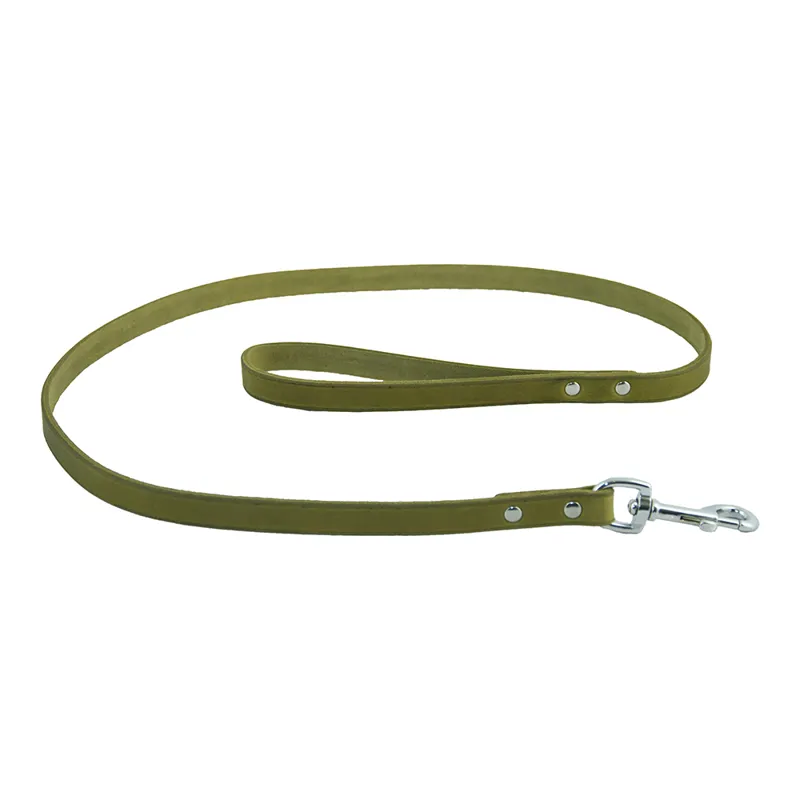 Earthbound Soft Country Leather Lead Green