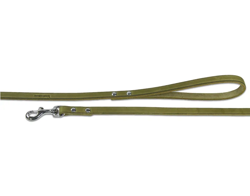 Earthbound Soft Country Leather Lead Green-1