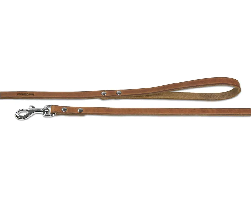 Earthbound Soft Country Leather Lead Tan-1