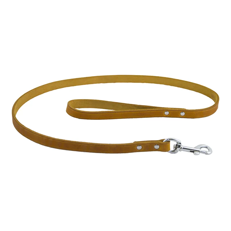 Earthbound Soft Country Leather Lead Tan