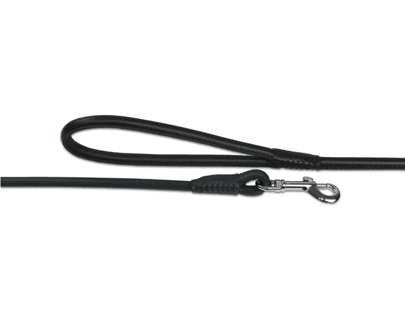 Earthbound Rolled Leather Lead Black-1