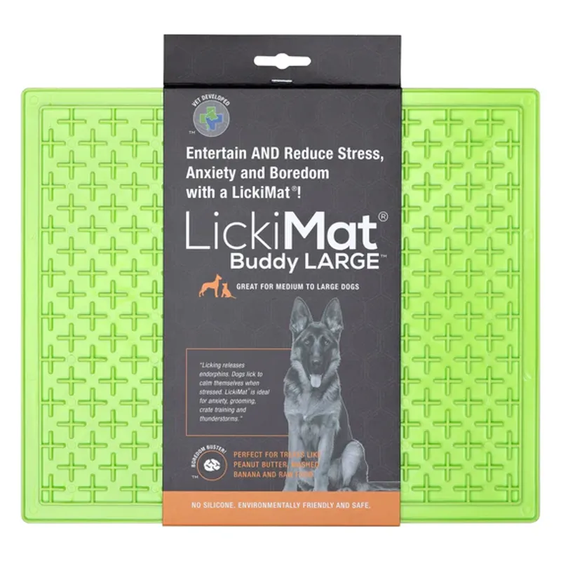 LickiMat Classic Buddy XL Green