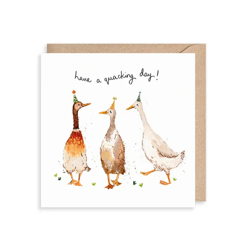 Louise Mulgrew Ducks Quacking Day Cards