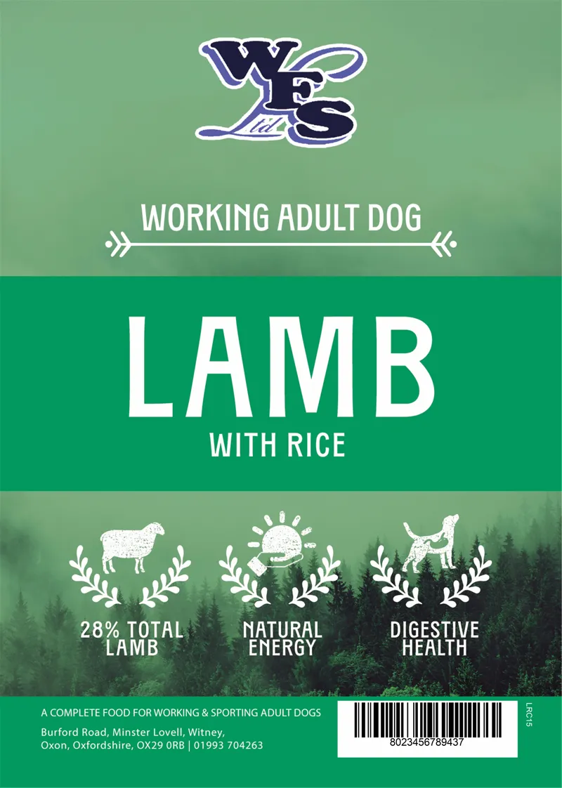 WFS Adult Dog Lamb with Rice-1