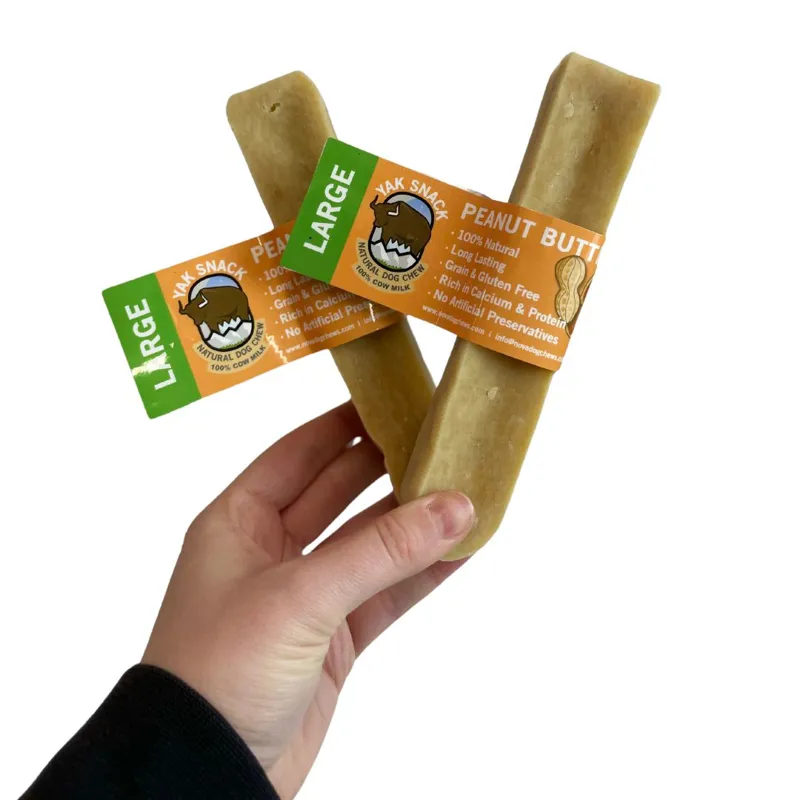 Yak Snack Peanut Butter Large-1
