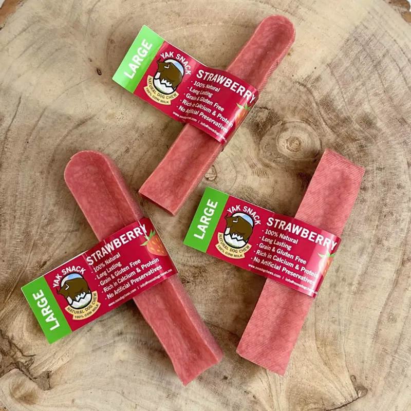 Yak Snack Strawberry Large