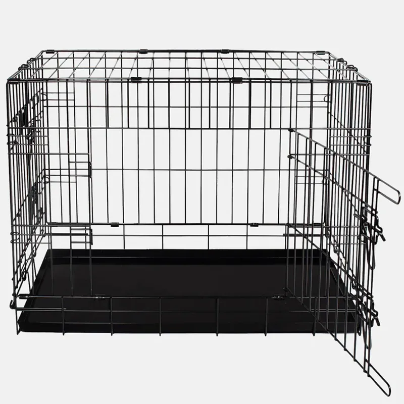 Lords and Labradors Deluxe Dog Crate Black