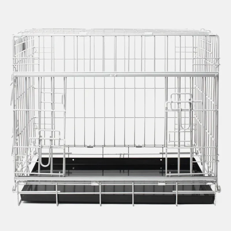 Lords + Labradors Sliding Door Dog Crate - Grey