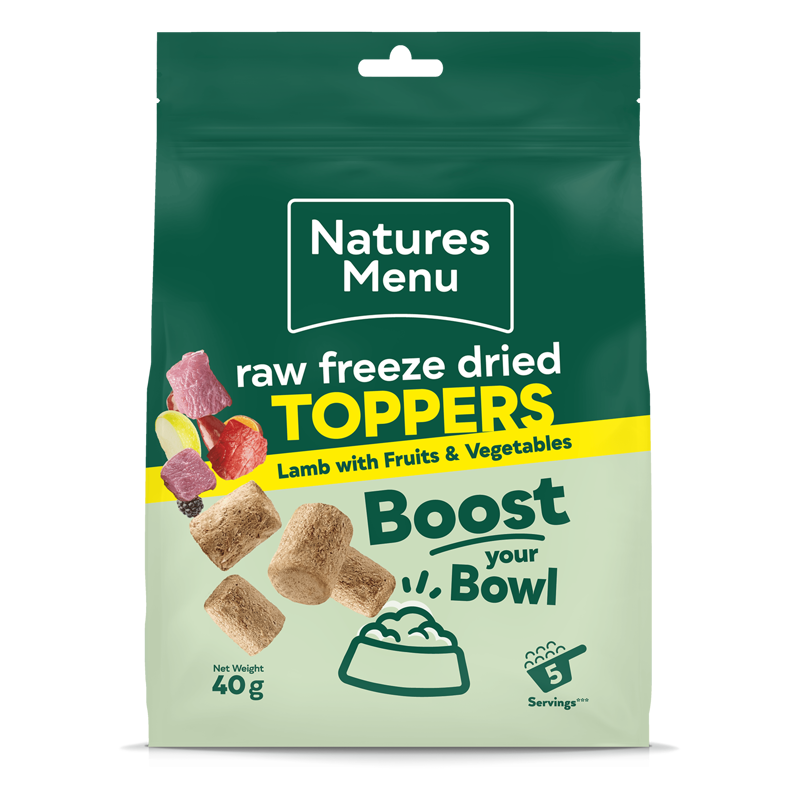 Natures Menu Freeze Dried Topper Lamb 40g