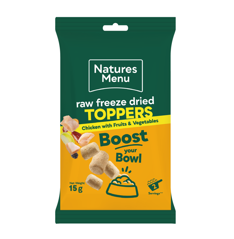 Natures Menu Raw Freeze Dried Topper Chicken 15g