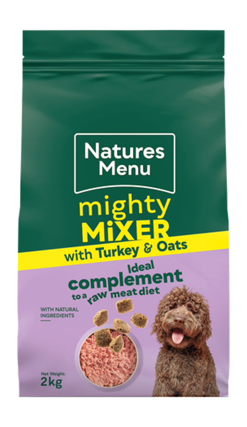 Natures Menu Mighty Mixer Turkey and Oats 2kg