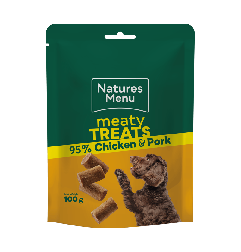 Natures Menu Chicken and Pork Treats 100g