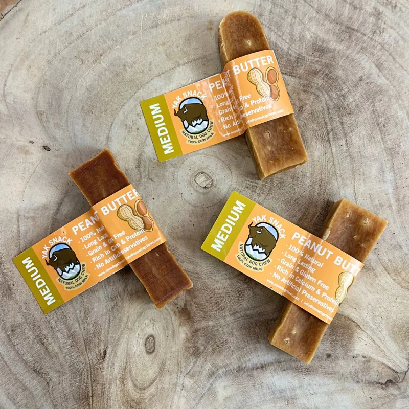 Yak Snack Peanut Butter Medium