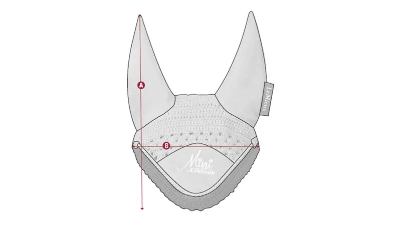 LeMieux Mini Fly Hood Apricot-1