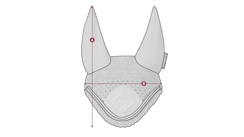 LeMieux Classic Fly Hood Azure-1