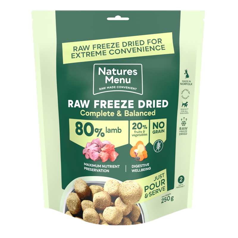Natures Menu Freeze Dried 80/20 Lamb-1