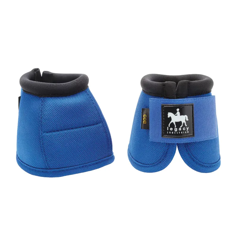 Legacy Equestrian Protech Over Reach Boots Blue Pony