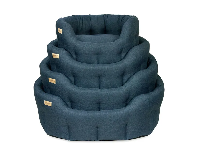 Earthbound Classic Round Eden Bed Ocean Blue