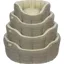 Earthbound Classic Round Traditional Tweed Bed Beige