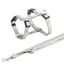Trixie Junior Harness with Leash Grey M-L