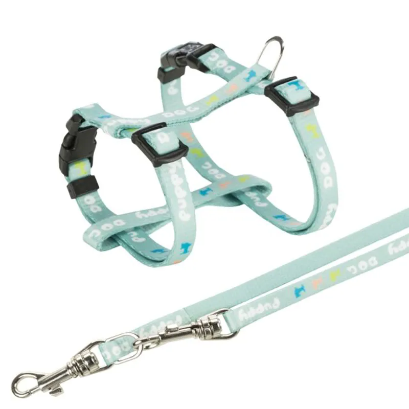 Trixie Junior Harness with Leash Mint M-L