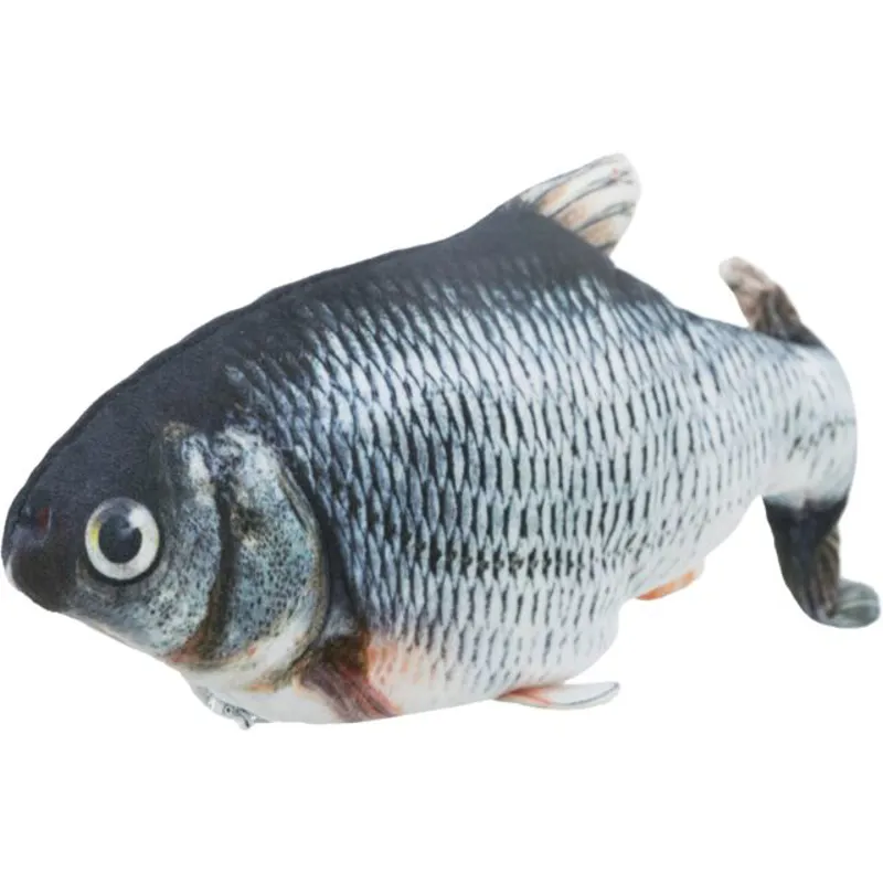 Trixie Wriggly Fish Grey 30cm-5