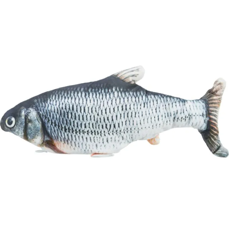 Trixie Wriggly Fish Grey 30cm-2