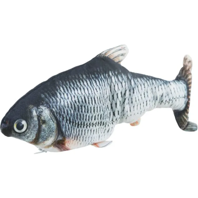 Trixie Wriggly Fish Grey 30cm