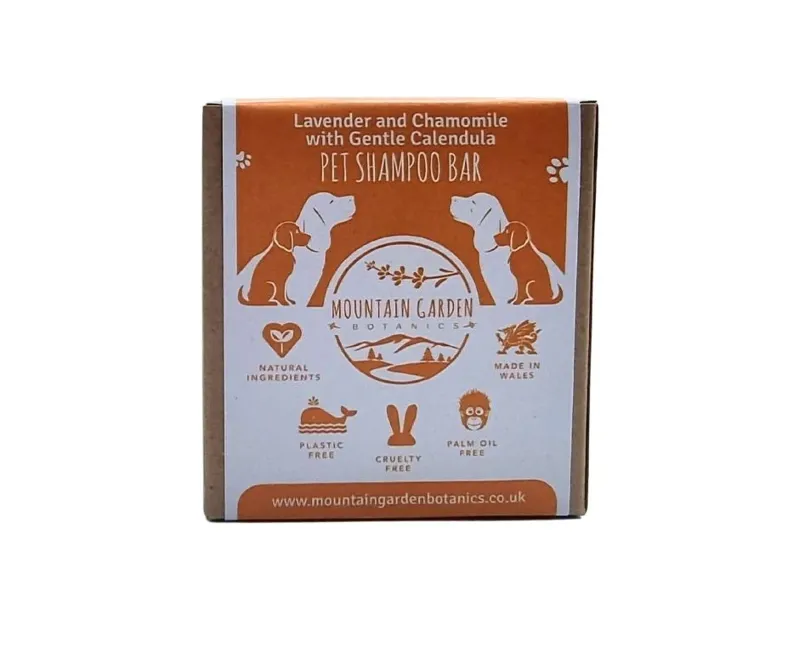 Mountain Garden Botanics Lavender Chamomile and Calendula Pet Shampoo Bar
